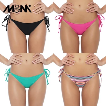 M&M Women Sexy Tie Side Bikini Bottom Cheeky Women Low Waist Print Bikini Bottom 2019 Swimwear Swim Briefs Sport Shorts B603
M&M Women Sexy Tie Side Bikini Bottom Cheeky Women Low Waist Print Bikini Bottom 2019 Swimwear Swim Briefs Sport Shorts B603