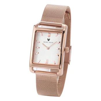 fashion female watch Disney brand Mickey mouse womens quartz wristwatch stainless steel square ladies watches waterproof
fashion female watch Disney brand Mickey mouse womens quartz wristwatch stainless steel square ladies watches waterproof