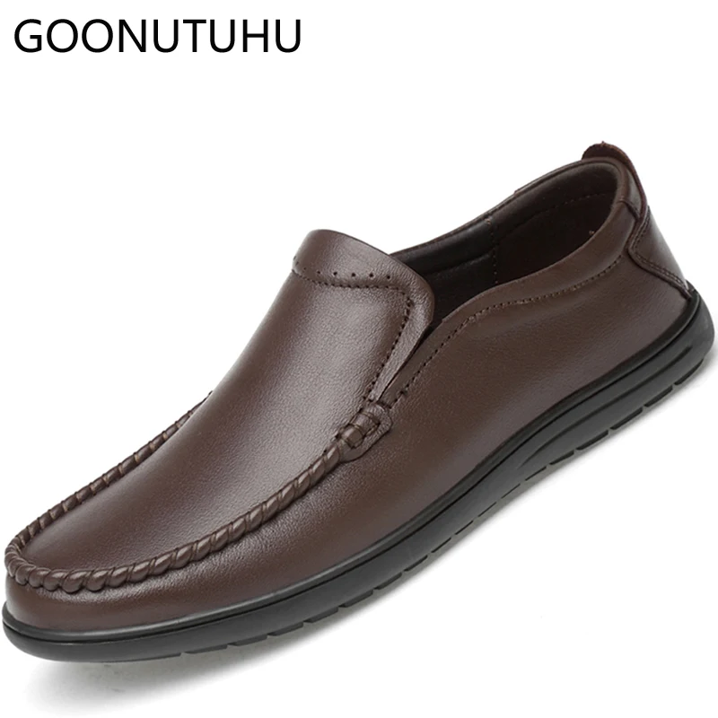 2019 new style men's shoes casual genuine leather loafers male big size slip on shoe man brown black flat driving shoes for men
2019 new style men's shoes casual genuine leather loafers male big size slip on shoe man brown black flat driving shoes for men
