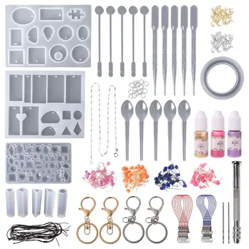 Crafts Epoxy Mould Necklace Dried Flower Jewelry Making Model DIY Mold Parts Set Decoration
Crafts Epoxy Mould Necklace Dried Flower Jewelry Making Model DIY Mold Parts Set Decoration