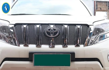 Yimaautotrims Stainless Steel Front Grille Grill Bezel Honeycomb Mesh Cover Trim For Toyota Land Cruiser Prado FJ150 2014 - 2017
Yimaautotrims Stainless Steel Front Grille Grill Bezel Honeycomb Mesh Cover Trim For Toyota Land Cruiser Prado FJ150 2014 - 2017