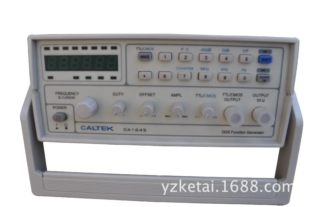 Fast arrival CA1645P-03 Frequency Signal Generator counter 0.1Hz-3MHz DDS signal generator (with power output
Fast arrival CA1645P-03 Frequency Signal Generator counter 0.1Hz-3MHz DDS signal generator (with power output