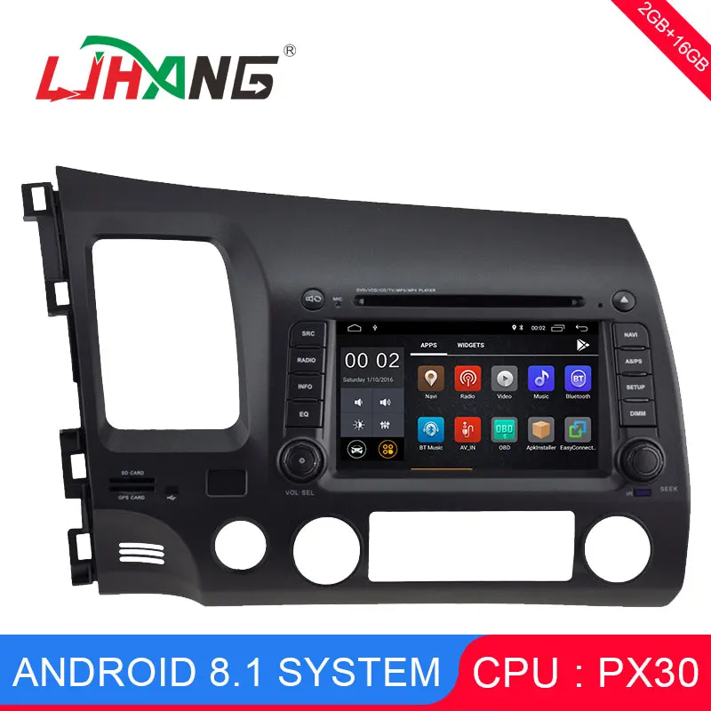 LJHANG Android 8.1 Car DVD Player 7 inch for Honda Civic 2005 2006 2007 2008 2009 2010 2011 RAM GPS Autoaudio Headunit stereo BT
LJHANG Android 8.1 Car DVD Player 7 inch for Honda Civic 2005 2006 2007 2008 2009 2010 2011 RAM GPS Autoaudio Headunit stereo BT