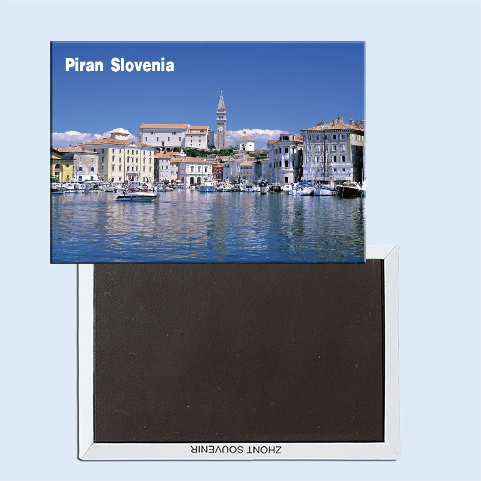 

Travel Refrigerator Magnets 78*54mm,Piran, Slovenia Travel Rigid Fridge Magnets 24938