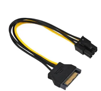KAUNGCHENG 10PCS 2018 Hot Sale PCI-E express Power Cable PSU Power Supply Sata to 6 pin ATX 18AWG Adapter Riser for Bitcoin Mine
KAUNGCHENG 10PCS 2018 Hot Sale PCI-E express Power Cable PSU Power Supply Sata to 6 pin ATX 18AWG Adapter Riser for Bitcoin Mine