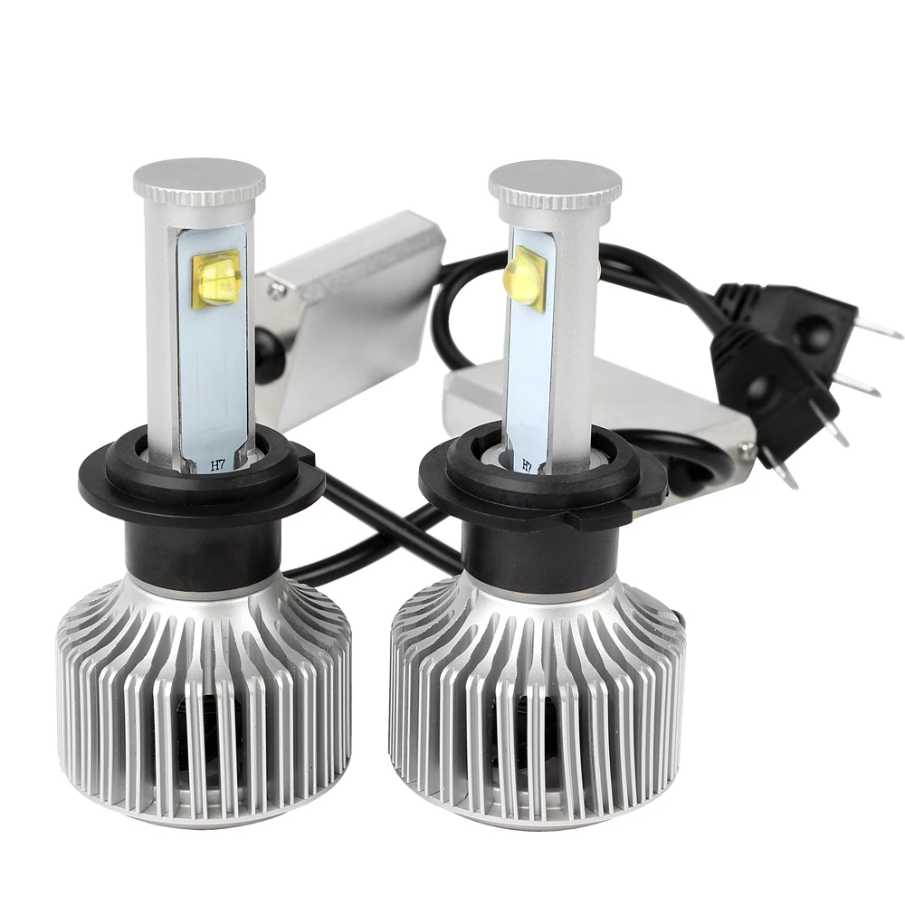 Super Bright Headlight Car Styling Version of X7 LED All-in-one 40W/Each Bulb Headlamp H7 Easy to Install
Super Bright Headlight Car Styling Version of X7 LED All-in-one 40W/Each Bulb Headlamp H7 Easy to Install
