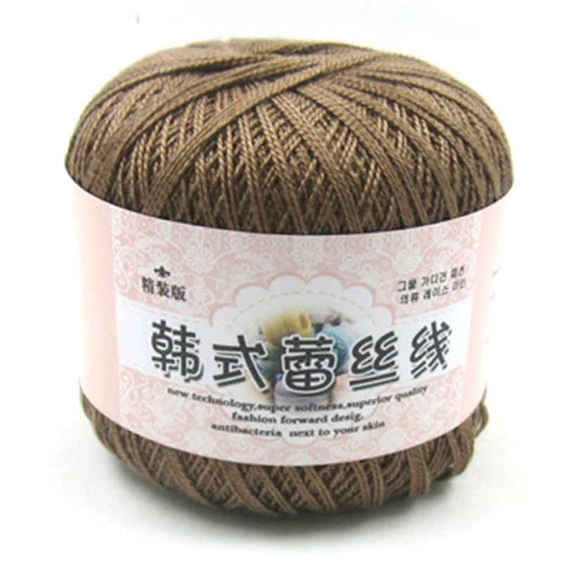 15 Colors Cotton Thin Lace Yarn For Cup Mat Tablecloth Coat Crocheting Knitting Crochet Threads 0.8 Mm Using 2.5Mm Approx 50G
15 Colors Cotton Thin Lace Yarn For Cup Mat Tablecloth Coat Crocheting Knitting Crochet Threads 0.8 Mm Using 2.5Mm Approx 50G