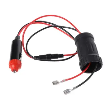 DC12V-24V Car Cigarette Lighter Plug Auto Power Adapter Socket Connector Converter with 10A Fuse for DIY Car USB Charger
DC12V-24V Car Cigarette Lighter Plug Auto Power Adapter Socket Connector Converter with 10A Fuse for DIY Car USB Charger
