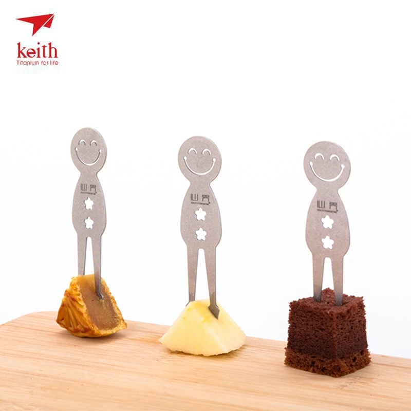 Keith Titanium Fruit Fork Food Fork Portable Tableware Fruit Picks Skewers Sticks Party Dessert Utensil Fruit Stick Mi1320 9g
Keith Titanium Fruit Fork Food Fork Portable Tableware Fruit Picks Skewers Sticks Party Dessert Utensil Fruit Stick Mi1320 9g