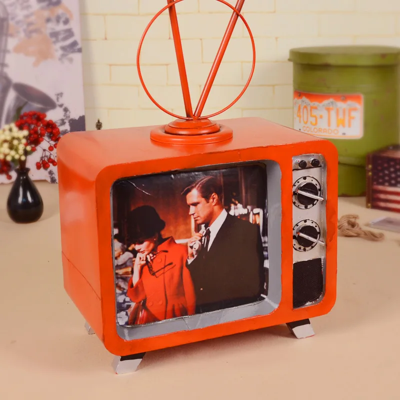 Retro Iron Metal Vintage Tin TV Model Home Bar Decoration Television Models Free Shipping
Retro Iron Metal Vintage Tin TV Model Home Bar Decoration Television Models Free Shipping