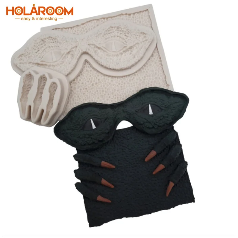 Creative Dinosaur Skin Eye Claw Shape Fondant Mold Chocolate Sugarcraft Making Tool Practical DIY Cake Cookie Pastry Decor Mould
Creative Dinosaur Skin Eye Claw Shape Fondant Mold Chocolate Sugarcraft Making Tool Practical DIY Cake Cookie Pastry Decor Mould