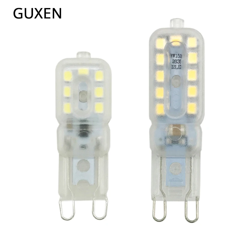 GUXEN 6W 10W G9 led bulbs AC200-240V 14/22leds Led lamp SMD 2835 LED light Replace 40/50W halogen lamp light
GUXEN 6W 10W G9 led bulbs AC200-240V 14/22leds Led lamp SMD 2835 LED light Replace 40/50W halogen lamp light