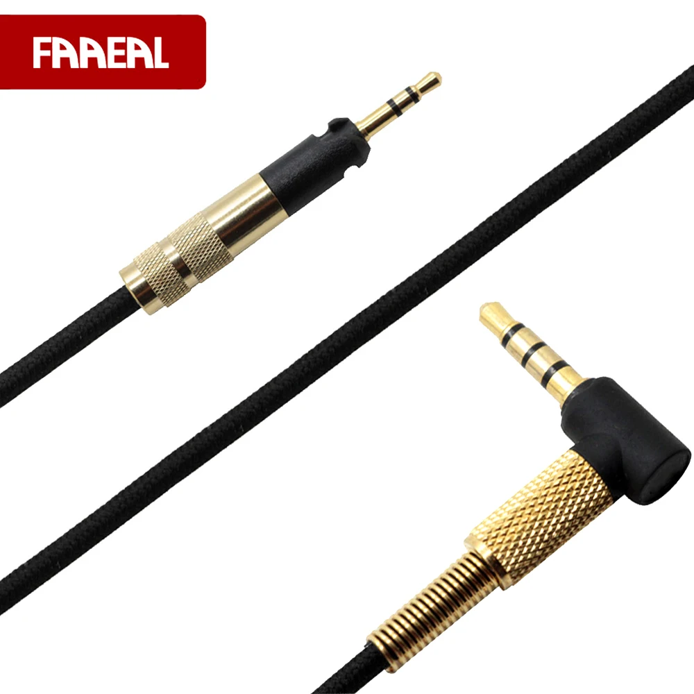 FAAEAL 1.2M Upgrade Replacement Cable For Sennheiser HD598 HD558 HD518 Headphone Cables Hifi 3.5mm to 2.5mm Cable Without Mic
FAAEAL 1.2M Upgrade Replacement Cable For Sennheiser HD598 HD558 HD518 Headphone Cables Hifi 3.5mm to 2.5mm Cable Without Mic