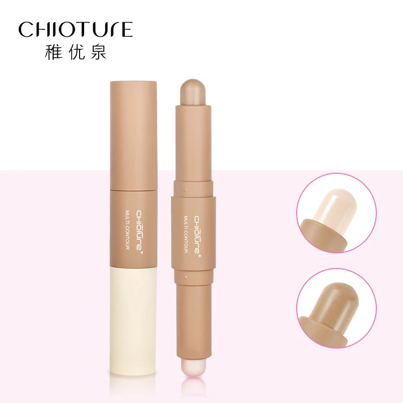 CHIOTURE Double-ended Highlight Contour Stick Hide Blemish Face Cover Pores Dark Circles Oil-control Makeup Concealer palette
CHIOTURE Double-ended Highlight Contour Stick Hide Blemish Face Cover Pores Dark Circles Oil-control Makeup Concealer palette