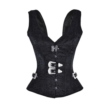 New Sexy Body Bustier Overbust Corset Lace Up Shaper Women Waist Cincher Trainer Shapewear 12 Steel Boned Black Underbust
New Sexy Body Bustier Overbust Corset Lace Up Shaper Women Waist Cincher Trainer Shapewear 12 Steel Boned Black Underbust