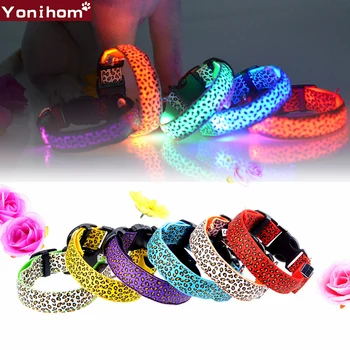 Luminous Collar for Dogs Light Night Safety Leopard Pet LED Collar Flashing Glowing Electronic Collars for Dogs Puppy Chihuahua
Luminous Collar for Dogs Light Night Safety Leopard Pet LED Collar Flashing Glowing Electronic Collars for Dogs Puppy Chihuahua