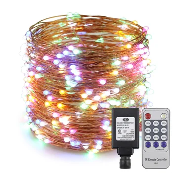 99ft Led String Lights,300 Led Starry Lights on 30M Copper Wire String Lights Power Adapter + Remote Control & sweet gift
99ft Led String Lights,300 Led Starry Lights on 30M Copper Wire String Lights Power Adapter + Remote Control & sweet gift