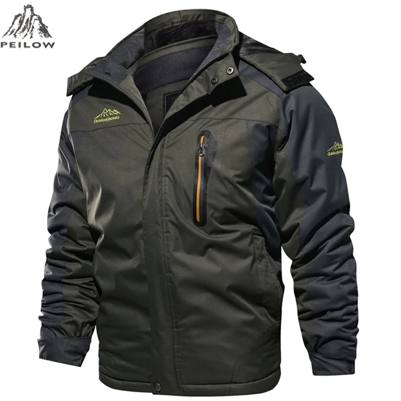 Winter Jacket men Windbreaker Waterproof Thick Fur Hooded Warm Parka Coat Male Fleece Ski snow Jackets size 6XL 7XL 8XL 9XL
Winter Jacket men Windbreaker Waterproof Thick Fur Hooded Warm Parka Coat Male Fleece Ski snow Jackets size 6XL 7XL 8XL 9XL