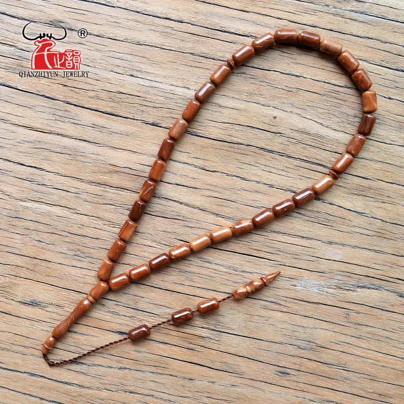 Islam High Quality Muslim Rosary Beads 33 Allah Prayer Beads Natural Palm Fruit Kuka Tasbih Charm Bracelet 6x10mm Barrel beads
Islam High Quality Muslim Rosary Beads 33 Allah Prayer Beads Natural Palm Fruit Kuka Tasbih Charm Bracelet 6x10mm Barrel beads