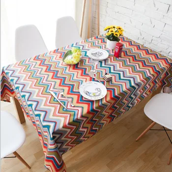 Mult Striped Printing Simple Rectangle Polyester Cotton Tablecloth Washable Table Covers for Sofa,Dining Table for Everyday Use
Mult Striped Printing Simple Rectangle Polyester Cotton Tablecloth Washable Table Covers for Sofa,Dining Table for Everyday Use