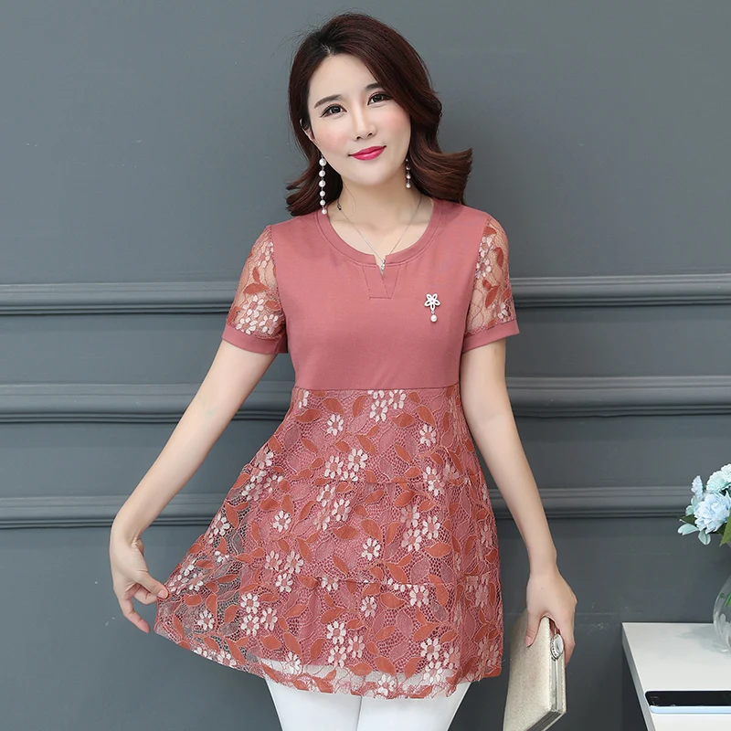 women blusas lace chiffon womens tops and blouses shirts 2019 summer causal blusa chemise femme Plus size 5XL woman blouse shirt
women blusas lace chiffon womens tops and blouses shirts 2019 summer causal blusa chemise femme Plus size 5XL woman blouse shirt