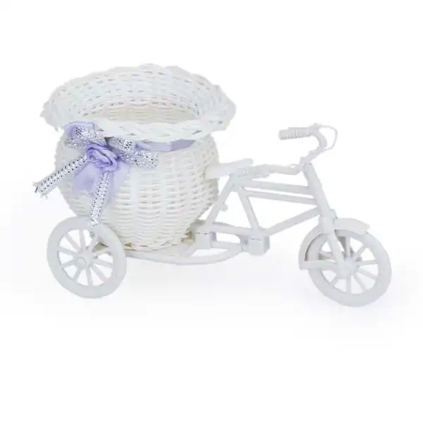 2016 Stylish DIY Handwork White Tricycle Bike Flower Basket Storage Design Home Party Wedding Banquet Table Decoration
2016 Stylish DIY Handwork White Tricycle Bike Flower Basket Storage Design Home Party Wedding Banquet Table Decoration