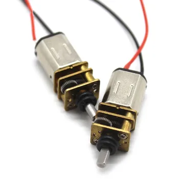 N20 Mini Large torque Metal Gear Motor with Gearwheel DC Motors DIY Creator Accessories Peeling red and black thread
N20 Mini Large torque Metal Gear Motor with Gearwheel DC Motors DIY Creator Accessories Peeling red and black thread