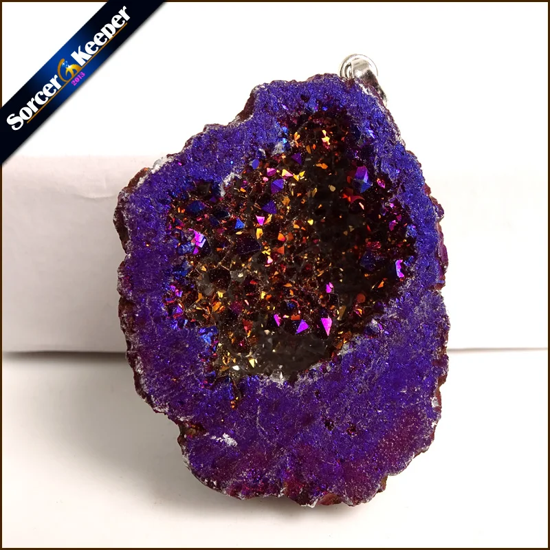 Natural Raw Mineral Crystal Pendant Druzy Drop Pendants Pendulum Chakra Natural Stone Pendants For Jewelry Making YS910
Natural Raw Mineral Crystal Pendant Druzy Drop Pendants Pendulum Chakra Natural Stone Pendants For Jewelry Making YS910