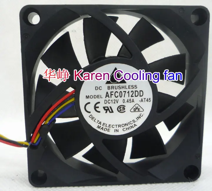 Вентилятор охлаждения 7 см AFC0712DD 7020 12 В 0,45 4 провода
Вентилятор охлаждения 7 см AFC0712DD 7020 12 В 0,45 4 провода
