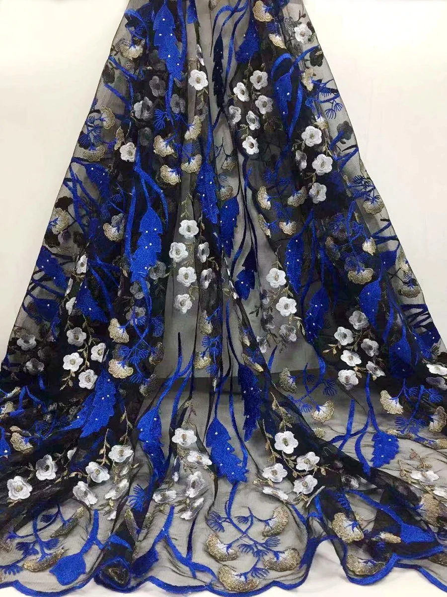 2018 New style French Net Lace Fabric Flower Embroidered African Tulle mesh lace fabric high quality African lace fabric
2018 New style French Net Lace Fabric Flower Embroidered African Tulle mesh lace fabric high quality African lace fabric