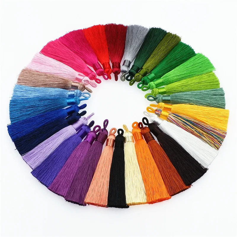 5pcs/lot 8cm Long with Hole Mix Cotton Silk Tassel Brush for Earring Charm Pendant DIY Jewelry Making
5pcs/lot 8cm Long with Hole Mix Cotton Silk Tassel Brush for Earring Charm Pendant DIY Jewelry Making