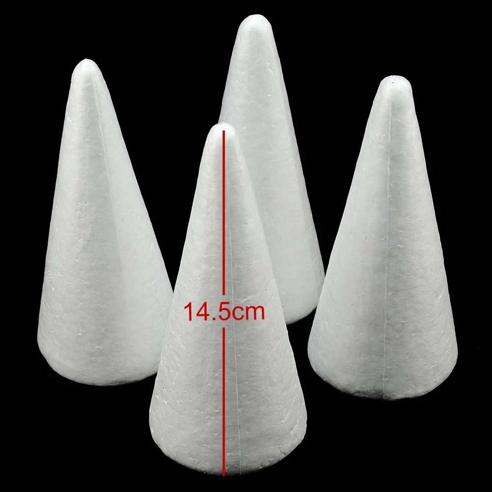 10PCS/Lot 14.5CM And 25CM Modelling Polystyrene Styrofoam Foam Ball White Cone For DIY Christmas Party Decoration Supplies Gifts
10PCS/Lot 14.5CM And 25CM Modelling Polystyrene Styrofoam Foam Ball White Cone For DIY Christmas Party Decoration Supplies Gifts
