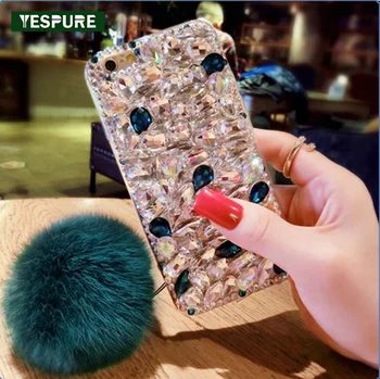 YESPURE Fancy Jeweled Capa Case For Iphone 7 8 Plus 3D Rhinestone 360 Full Protective Phone Accessories Blue Back Cover Fundas
YESPURE Fancy Jeweled Capa Case For Iphone 7 8 Plus 3D Rhinestone 360 Full Protective Phone Accessories Blue Back Cover Fundas