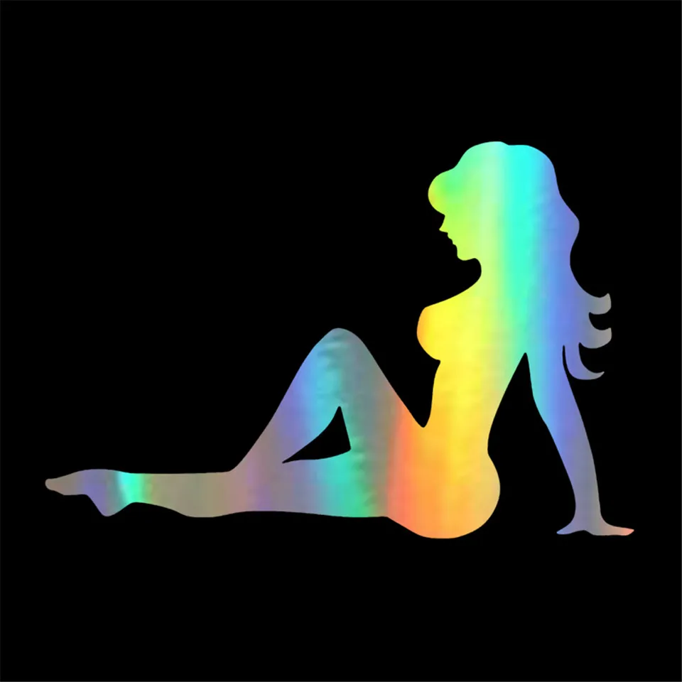 15.210.4CM Sexy Girl Personalized Custom Car Stickers Cartoon Motorcycle Vinyl Decals Sticker On Car For Ford Audi BMW Toyota (3)