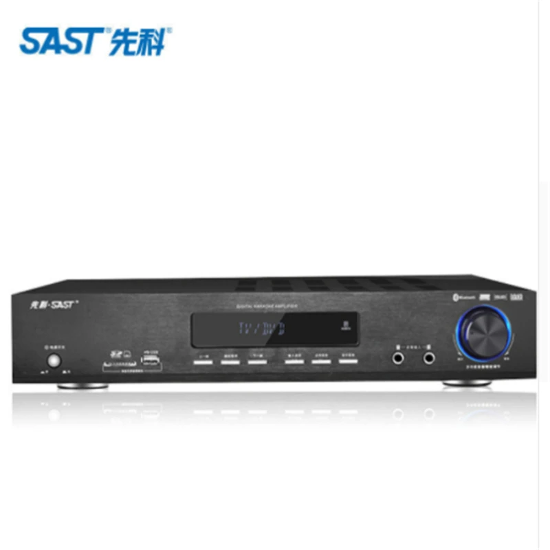 SAST AK-350 500W Home Th eater 5.1 Amplifier Home Professional Karaoke High Power Bluetooth Amplifier Light Brazing Coaxial
SAST AK-350 500W Home Th eater 5.1 Amplifier Home Professional Karaoke High Power Bluetooth Amplifier Light Brazing Coaxial
