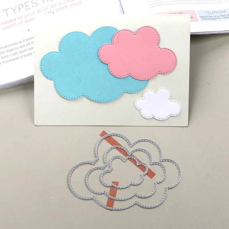 DUOFEN METAL CUTTING DIES 2019 New cloud border tag labels stencil for DIY papercraft projects Scrapbook Paper Album
DUOFEN METAL CUTTING DIES 2019 New cloud border tag labels stencil for DIY papercraft projects Scrapbook Paper Album