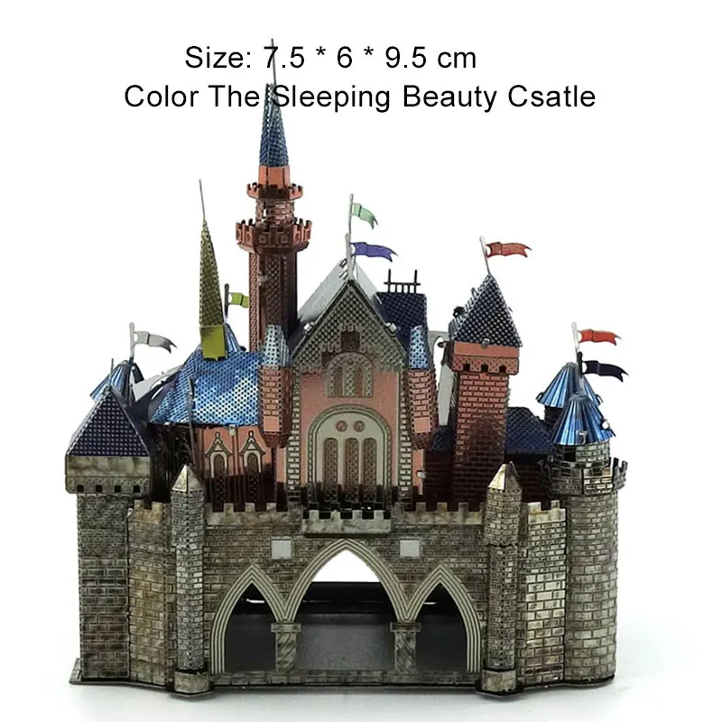 3D Metal Puzzles Model Colorful Ghost Castle/Locomotive/Cinderella Castle/Space mountain Manual Educational Toys Adult Kids Gift
3D Metal Puzzles Model Colorful Ghost Castle/Locomotive/Cinderella Castle/Space mountain Manual Educational Toys Adult Kids Gift