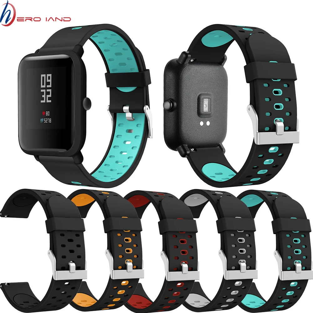 20mm Silicone Strap Bracelet For Huami Amazfit Bip Strap Watch Band For Xiaomi mijia quartz Garmin Forerunner 645 Vivoactive 3
20mm Silicone Strap Bracelet For Huami Amazfit Bip Strap Watch Band For Xiaomi mijia quartz Garmin Forerunner 645 Vivoactive 3