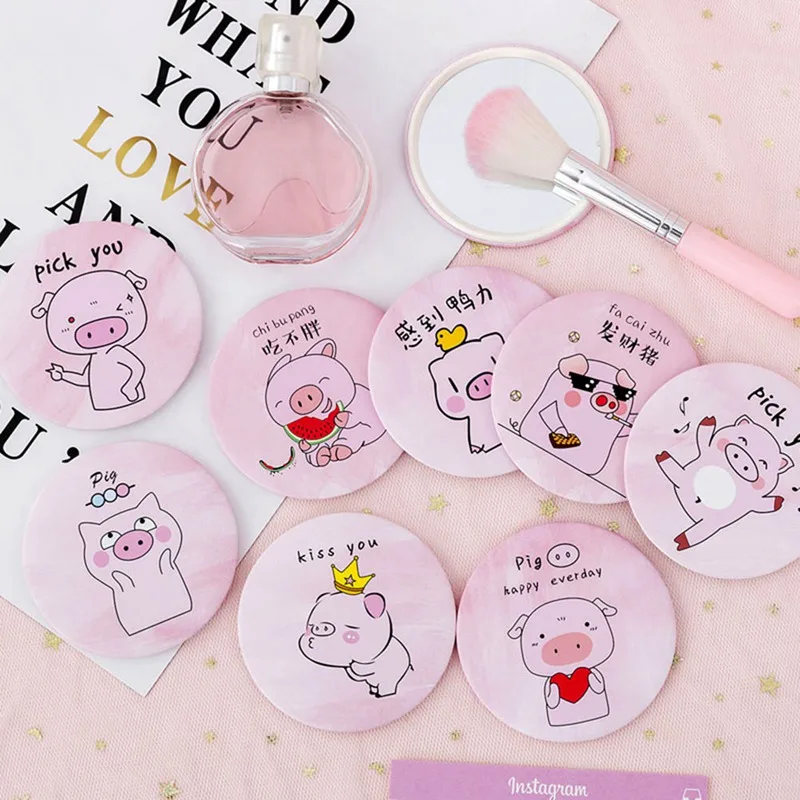 1 Pc Pink Pig Animal Cartoon Cosmetic Mirror / Sweet Women Makeup Pocket Mini Mirrors / Portable mirror/nice Gift
1 Pc Pink Pig Animal Cartoon Cosmetic Mirror / Sweet Women Makeup Pocket Mini Mirrors / Portable mirror/nice Gift