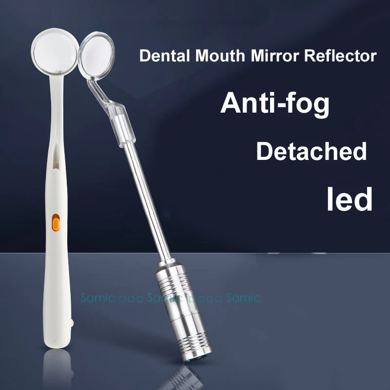 Dental Mouth Mirror Reflector Odontoscope With LED Light for Oral Examine Dentist Equipment Dental Tools Dentistry Material
Dental Mouth Mirror Reflector Odontoscope With LED Light for Oral Examine Dentist Equipment Dental Tools Dentistry Material