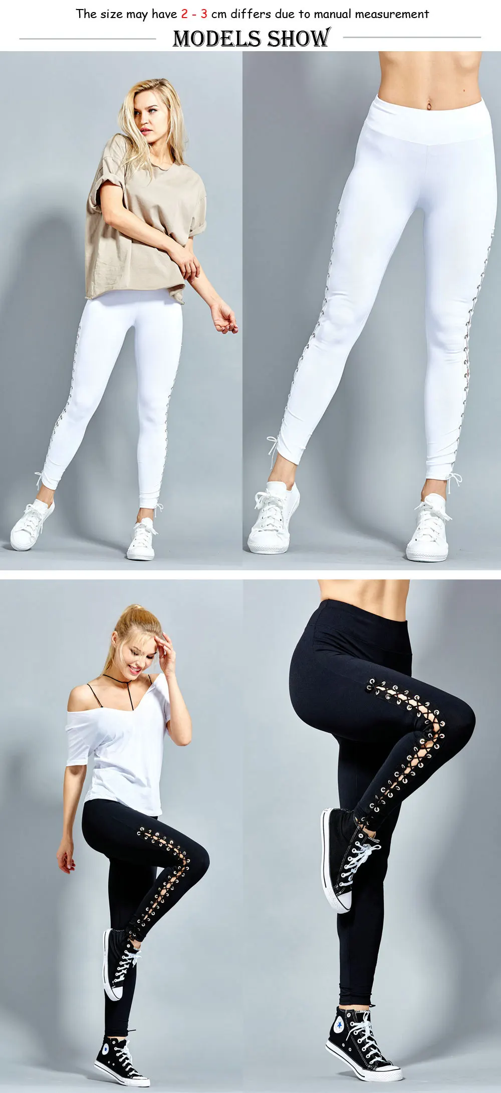 2018 New Arrival Woman jeans Solid Pencil women Pants Girls Sexy Black White Color Slim Trousers Casual Club Wear Female Pant 9