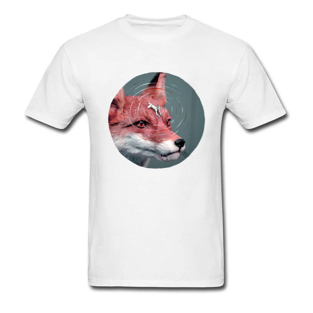 Men Top T-shirts Leisure Crazy Tops Shirts 100% Cotton Crewneck Short Sleeve Printing T Shirt Summer/Fall Free Shipping Foxy Rider A re visit white