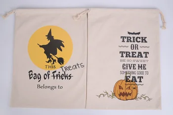 2016 New Halloween Candy Gifts Bag Treat or Trick Drawstring Bag Cotton Canvas 36X48CM Kids Pumpkin Spider Tote Bags
2016 New Halloween Candy Gifts Bag Treat or Trick Drawstring Bag Cotton Canvas 36X48CM Kids Pumpkin Spider Tote Bags
