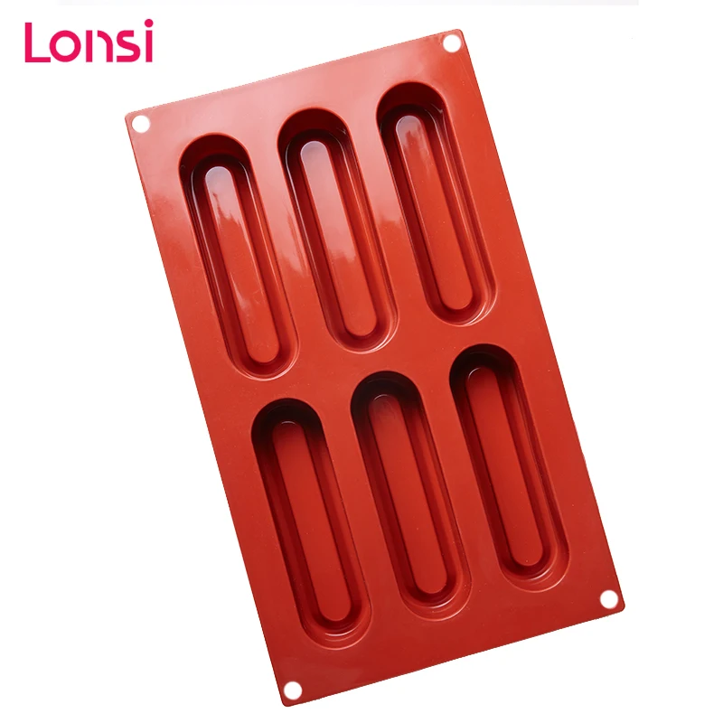 LONSI DIY Silicone Cake Mold 6 Lattices Oval Shaped Cookies Mold Chocolate Mold Handmade Soap Mould
LONSI DIY Silicone Cake Mold 6 Lattices Oval Shaped Cookies Mold Chocolate Mold Handmade Soap Mould