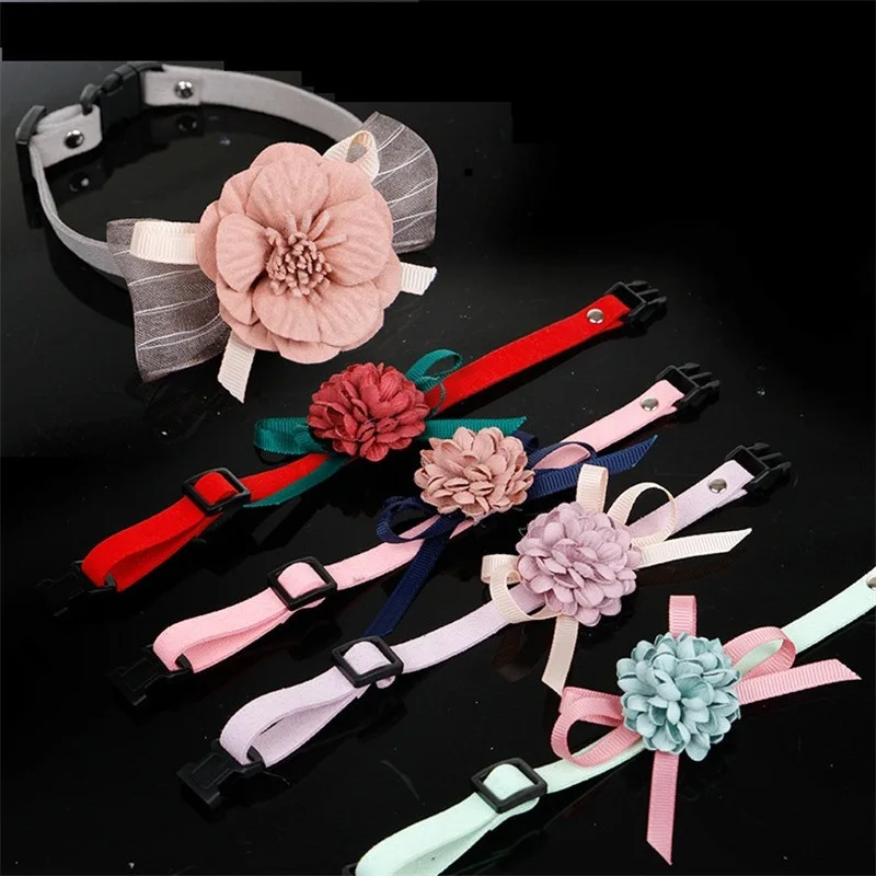 Adjustable Flower Bowknot Dog Collar Pet Accessories Ball Striped Dot Collar For Dogs Puppy Chihuahua Collars Cat Pet Products
Adjustable Flower Bowknot Dog Collar Pet Accessories Ball Striped Dot Collar For Dogs Puppy Chihuahua Collars Cat Pet Products