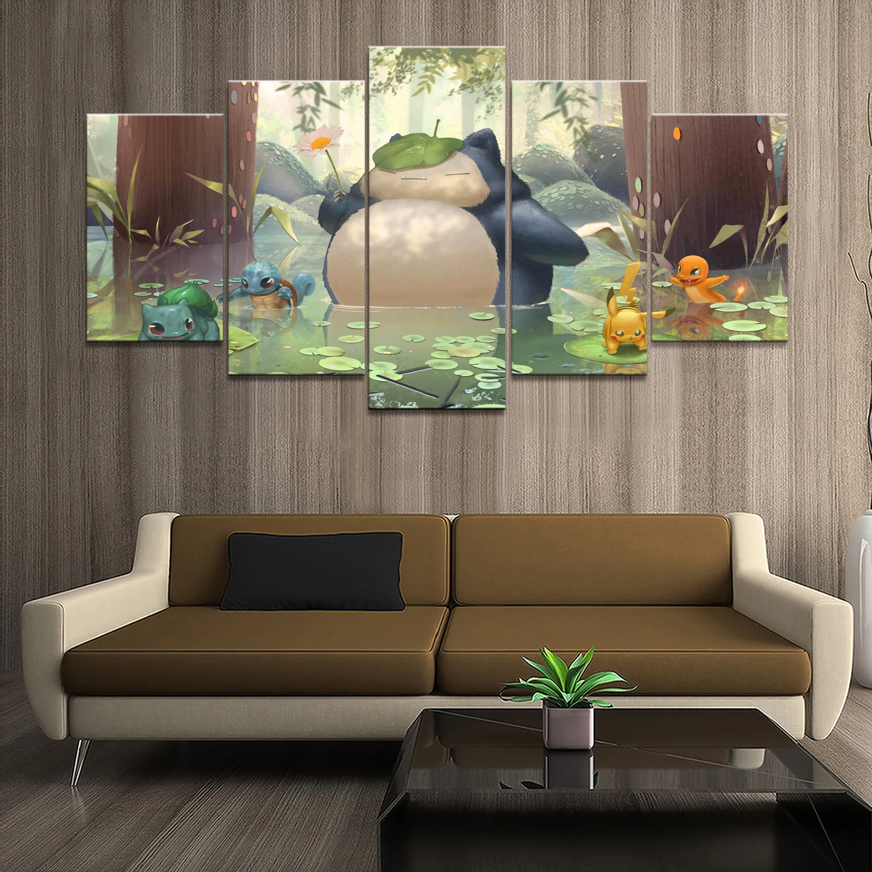 Home Decor Poster HD Pictures Prints Canvas 5 Piece Modular Classic Cartoon Pokemon Game Living Room Decorative Painting Framed
Home Decor Poster HD Pictures Prints Canvas 5 Piece Modular Classic Cartoon Pokemon Game Living Room Decorative Painting Framed