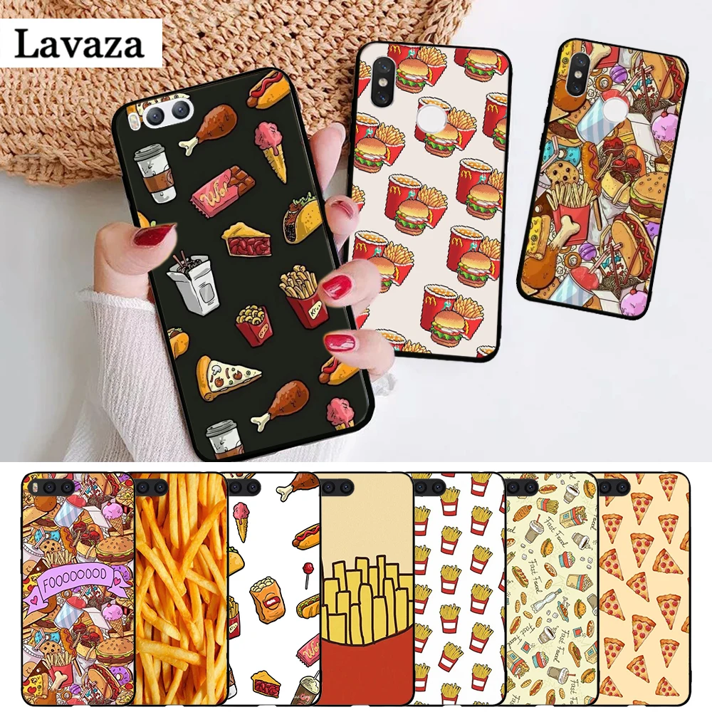 Lavaza food french fries burger pizza Silicone Case for Xiaomi MI 5X 6 6X 8 9 SE 9T Pro CC9E CC9 A3 F1 A1 A2 Lite MAX 3
Lavaza food french fries burger pizza Silicone Case for Xiaomi MI 5X 6 6X 8 9 SE 9T Pro CC9E CC9 A3 F1 A1 A2 Lite MAX 3