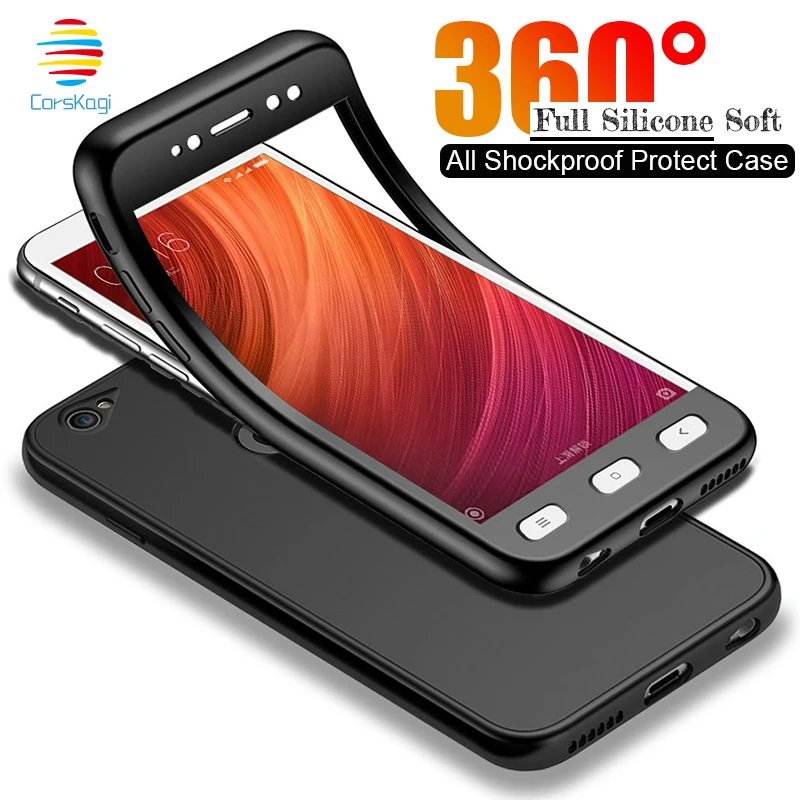 Silicone 360 Full Case For XiaoMi Mi 8 Lite A1 A2 Lite RedMi 5A Prime Plus Note 5 6 Pro S2 Pocophone F1 Soft TPU Front Back Case
Silicone 360 Full Case For XiaoMi Mi 8 Lite A1 A2 Lite RedMi 5A Prime Plus Note 5 6 Pro S2 Pocophone F1 Soft TPU Front Back Case