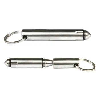Dito Mini EDC Pocket Tactical Pen Survival Outdoor Stainless Steel Keychain Tool Broken Window Glass Breaker + 1x refills 9282
Dito Mini EDC Pocket Tactical Pen Survival Outdoor Stainless Steel Keychain Tool Broken Window Glass Breaker + 1x refills 9282