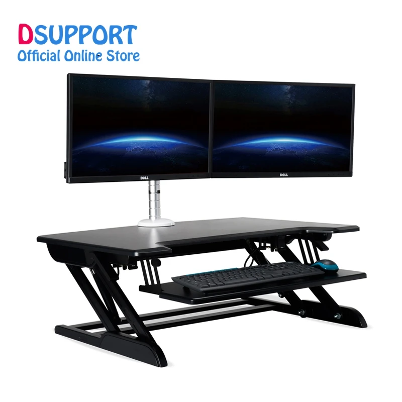 EasyUp Height Adjust Sit Stand Desk Riser Foldable Laptop Desk Notebook/Monitor Holder Stand With Keyboard Tray ID-36
EasyUp Height Adjust Sit Stand Desk Riser Foldable Laptop Desk Notebook/Monitor Holder Stand With Keyboard Tray ID-36